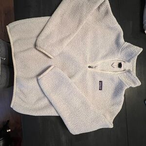 White Quarter zip Patagonia